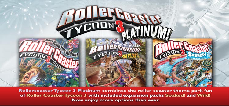 RollerCoaster Tycoon 3 Platinum Free Download PC Game