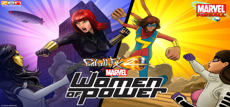 Pinball FX2 Marvels Women Of Power Free Download Game