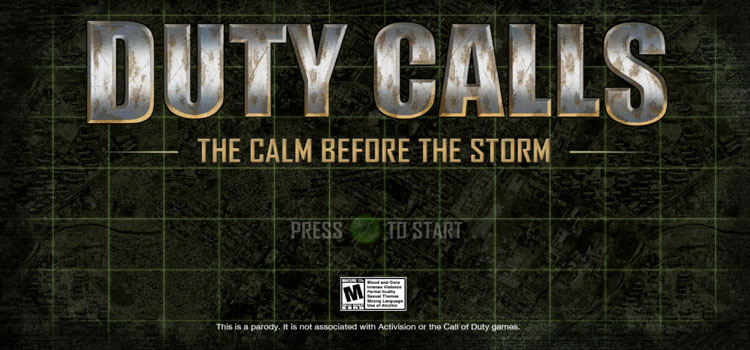 Duty Calls Noobs Beware Free Download Cracked PC Game