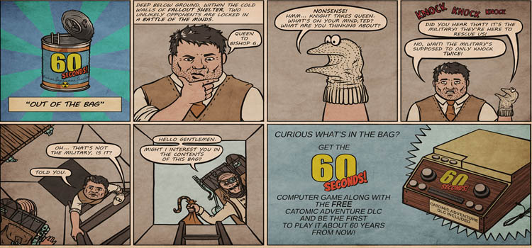 60 Seconds Out Of The Bag Free Download Crack PC Game