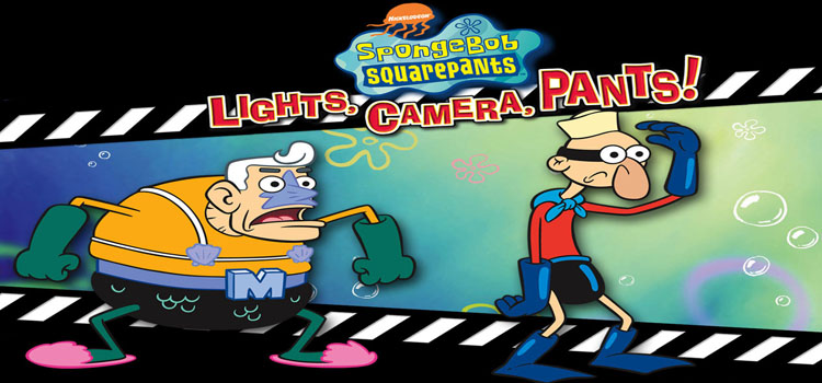SpongeBob SquarePants Lights Camera Pants Free Download